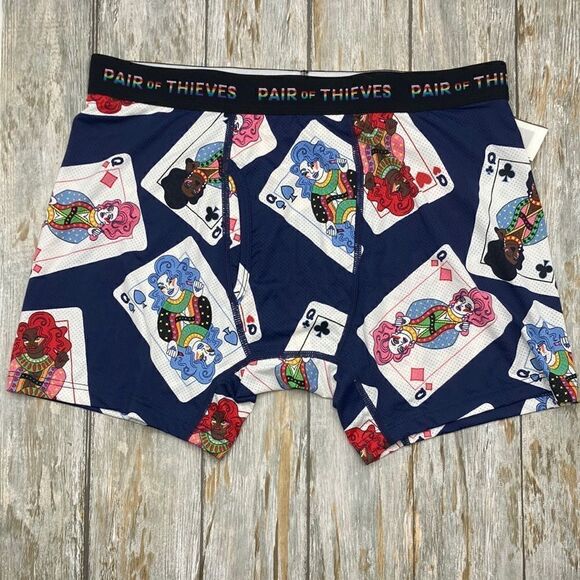 MEN’S Pair of Thieves SuperFit Pride Boxer Briefs, 1-Pack, Size M - Picture 1 of 6